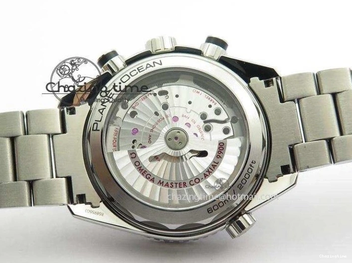 0207 Master Chronometer 45mm SS JHF Black Dial On SS Bracelet A Sustainable 8248